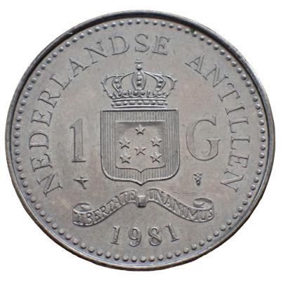 Nizozemské Antily 1 gulden 1981