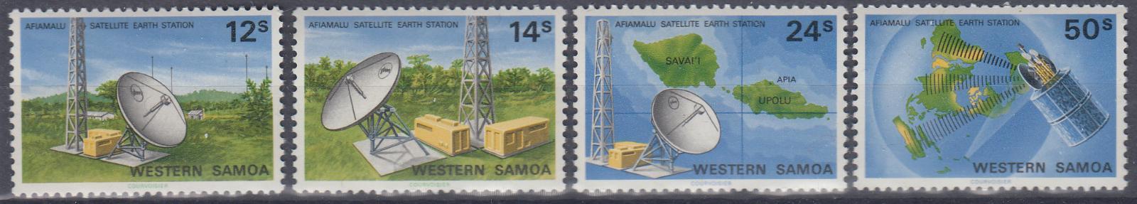 ! ** Samoa Mi.437-40 Rozhlasové stanice v Afiamalu (Mi€ 1,70)