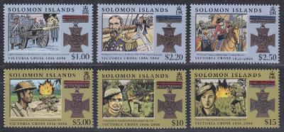 ! Šalamounovy ostrovy ** Mi.1309-14 Vojáci, uniformy (Mi€ 10,50)