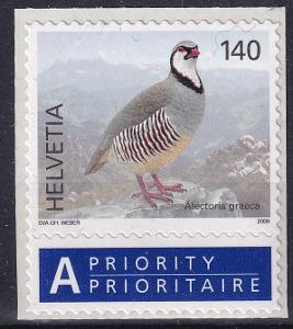 ! Švýcarsko ** Mi.2099 Ptáci, orebice (Mi€ 3,10)