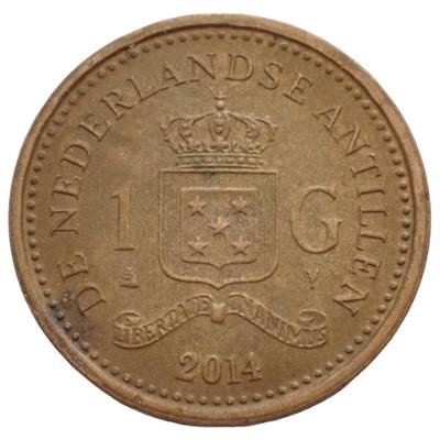 Nizozemské Antily 1 gulden 2014