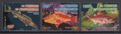 Francouzská Polynésie ** Mi.1416-18 Ryby, fauna, příroda (Mi€ 4,20)