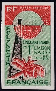 Francouzská Polynésie ** Mi.51 U Radiokomunikace (Mi€ 22)