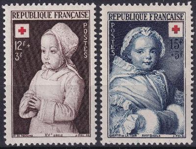 Francie ** Mi.933-934 Červený kříž (Mi€ 7)