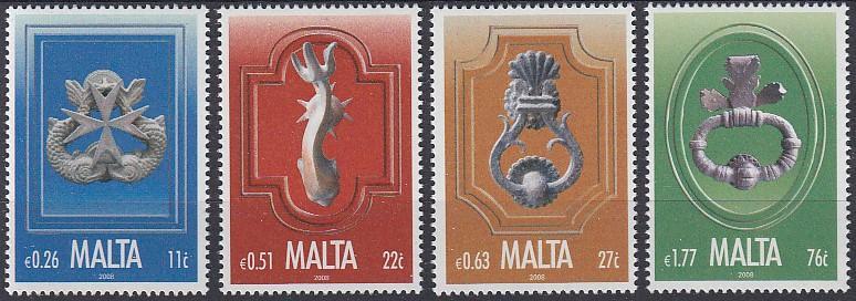 Malta ** Mi.1560-63 Dveřní kliky (Mi€ 7,20)