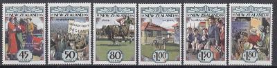 Nový Zéland ** Mi.1273-78 Třicátá léta (Mi€ 9)