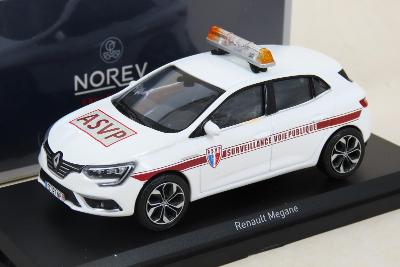 Renault Megane ASVP Policie   Norev   1:43 E041 NEW02