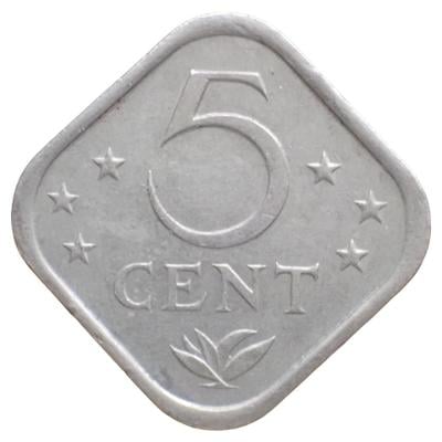 Nizozemské Antily 5 Cent 1981
