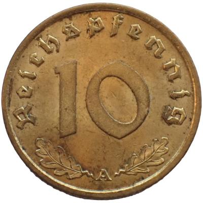 10 Pfennig 1938 A