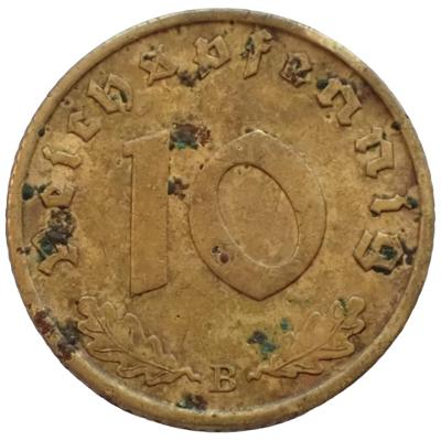 10 Pfennig 1939 B