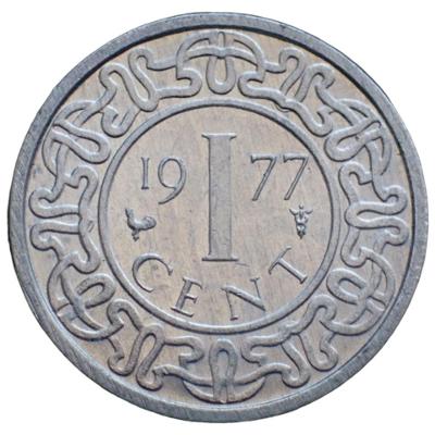Surinam 1 Cent 1977