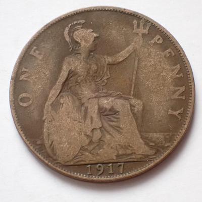 1 Penny 1917