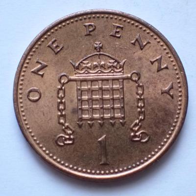 Velká Británie 1 Penny 1989