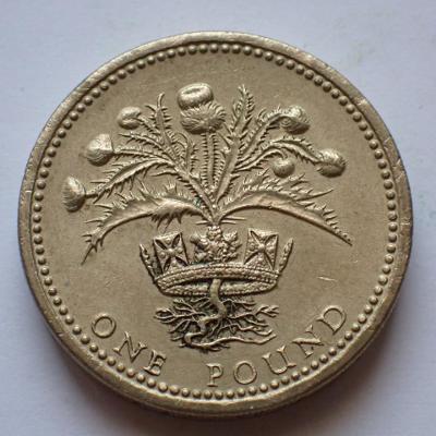 Velká Británie 1 Pound 1984