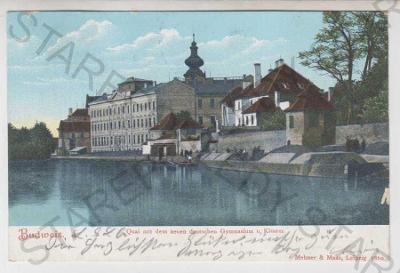 České Budějovice (Budweis), gymnázium, klášter, ře