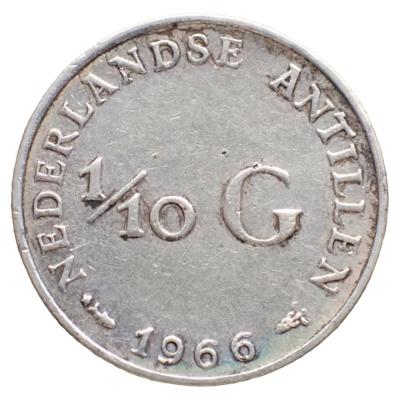 Nizozemské Antily 1/10 G 1966