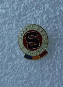 sportovní fotbalový odznak - Sparta Praha, kopaná