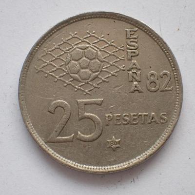 Španělsko 25 pesetas 1980 (28.12.C.6)