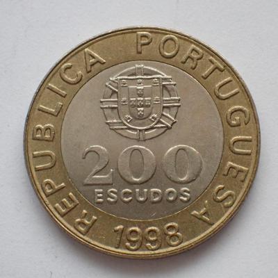 Portugalsko 200 Escudos 1998(27.5.D.1)