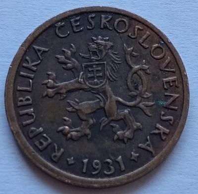 Mince 5 haléřů 1931 Československo