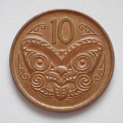 Nový Zéland 10 cent 2006 (378d7)