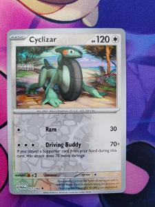 Pokémon karta Reverse holo Cyclizar (PAR 157) Paradox Rift