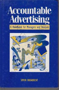 Accountable advertising Simon Broadbent 1997