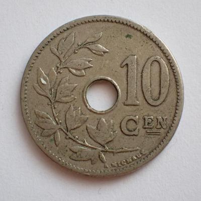 Belgie - 10 cent 1906 (9.7a3)