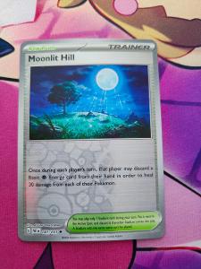 Pokémon karta Reverse Holo Moonlit Hill (PAF 081) Paldean Fates