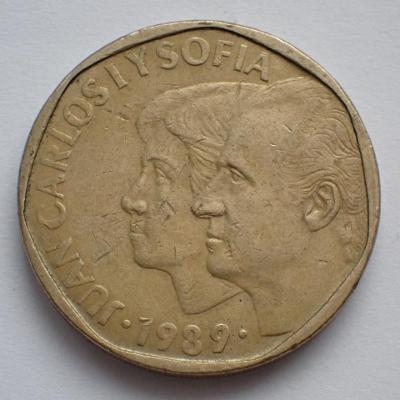 ŠPANĚLSKO 500 pesetas 1989 (2211c4)