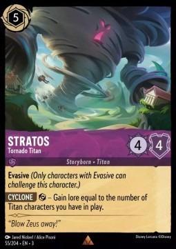 Disney TCG: Stratos - Tornado Titan Holo
