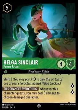 Disney TCG: Helga Sinclair - Femme Fatale