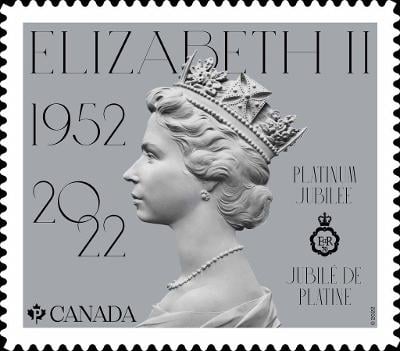 Kanada 2022 Známky 3904 ** kráľovná Alžbeta II. Platinové jubileum