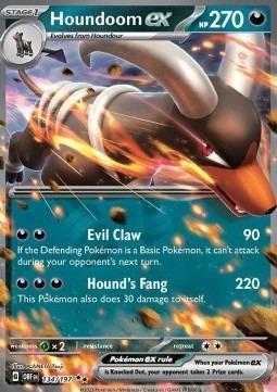 Pokémon - Houndoom EX - Obsidian Flames