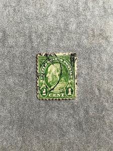 Poštovní známka - USA - 1 Cent - Benjamin Franklin