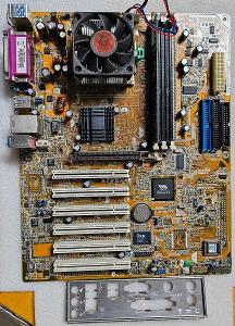 Základní deska Asus A7V8X-X + AMD Sempron 2400+ 512 MB DDR
