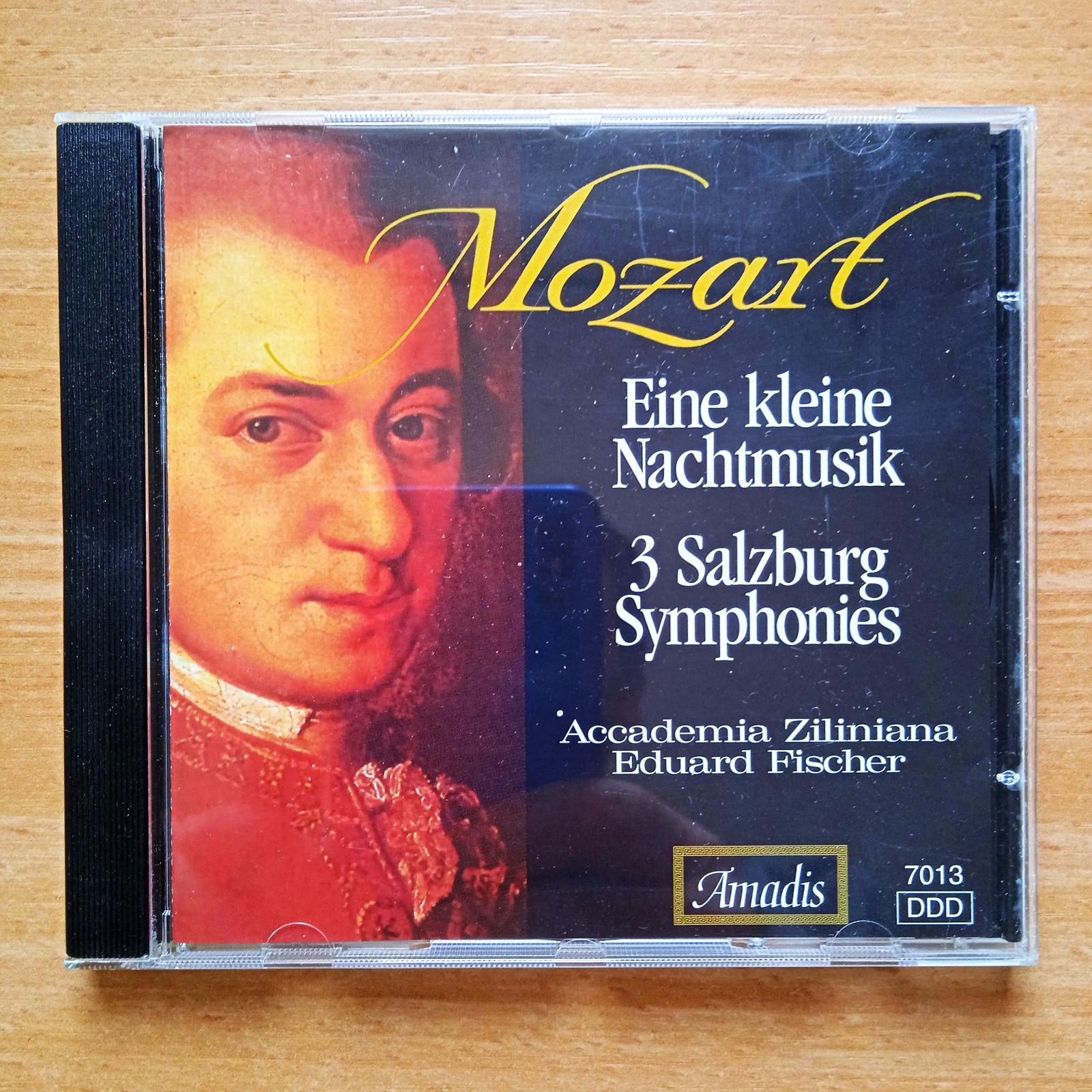 CD MOZART - Malá nočná hudba / 3 Salzburské symfónie - Hudba