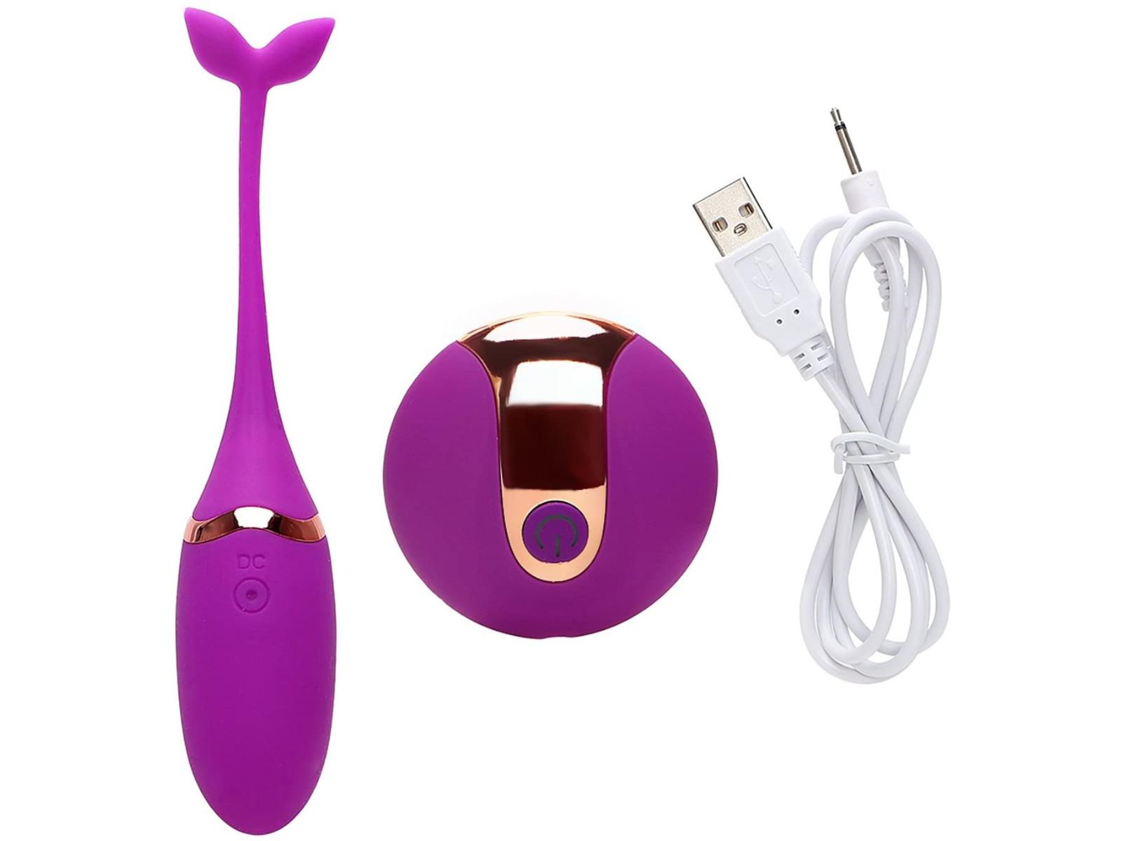 Vibračné vajíčko s ovládačom vaginálny masážny prístroj - Erotika