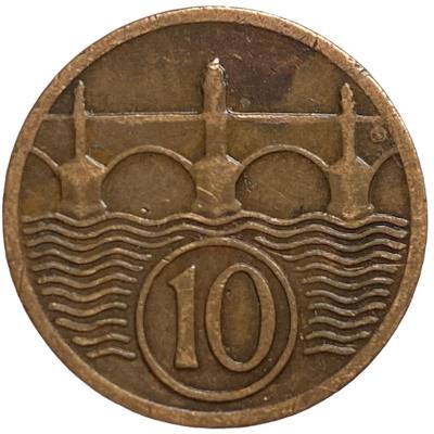 10 Haléř 1931, 124D2