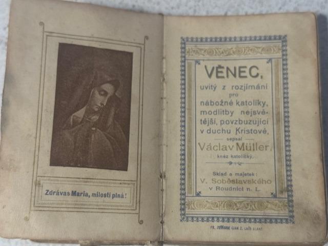 Modlitebná knižka z roku 1891 - Antikvariát