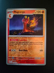 Pokémon karta Reverse holo Magcargo (TEF 029) Temporal Forces