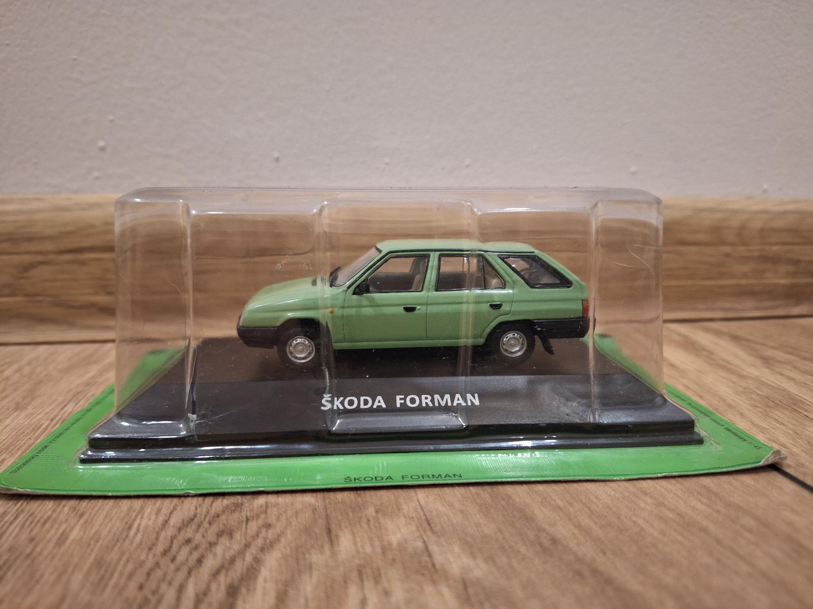 Škoda Forman 1:43 Deagostini TOP STAV, nie abrex, kaden - Modely automobilov