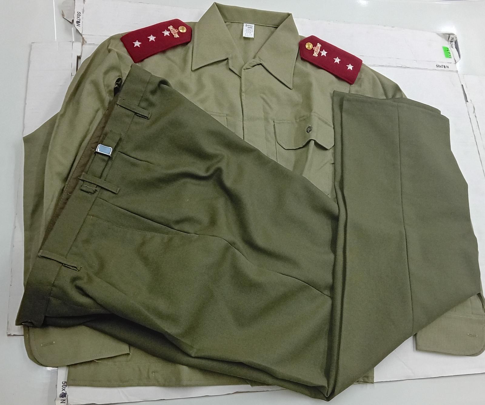 NOVÁ policajná uniforma, nohavice + košele SNB, VB, Polícia ČSSR - Zberateľstvo