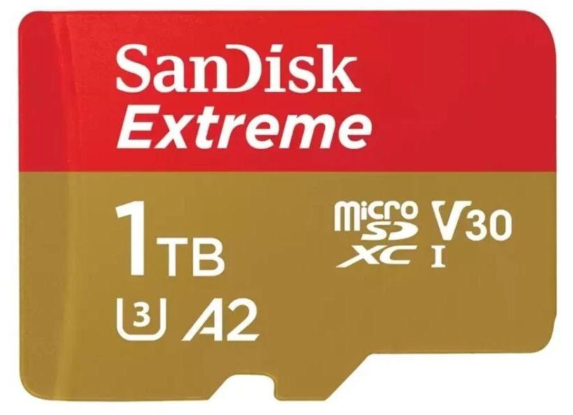 Pamäťová karta SanDisk Micro SDXC Extreme 1TB UHS-I U3 - Elektro