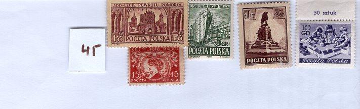 Poštové známky-rôzne - Známky