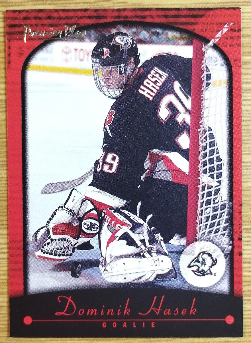 Topps Premier Plus 2000/01 - Dominik Hašek - Hokejové karty