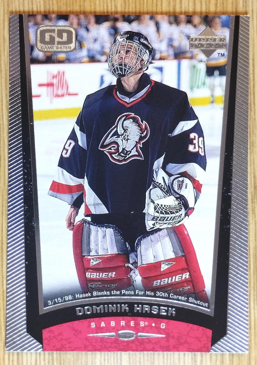 Upper Deck 1998/99 - Game Dated - Dominik Hašek - Hokejové karty