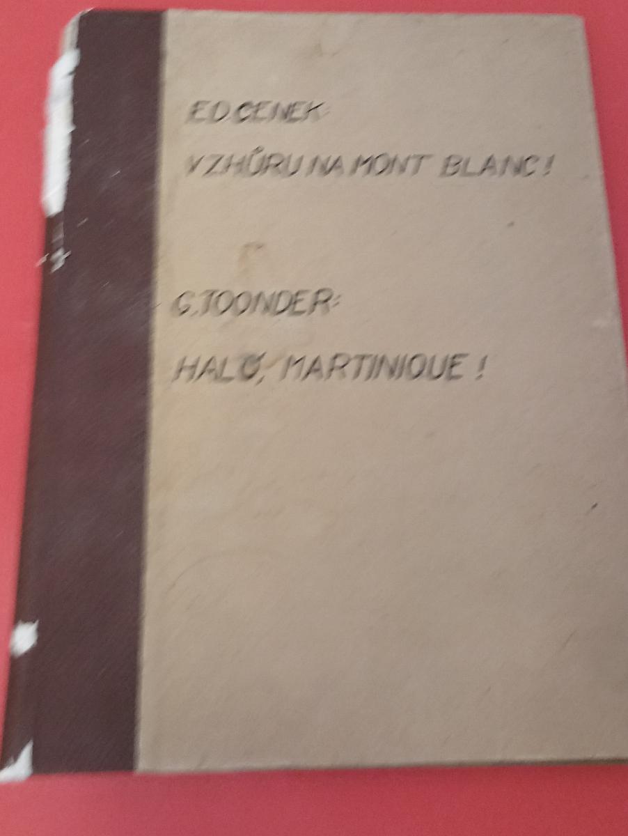 Časopis Dopredu Knižnica Rýchlych Šípov Cenek-Mont Blanc + Toonder (1946) - Knihy a časopisy
