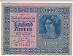 1 000 korún, 1922, séria 1367, Rakúsko - Bankovky