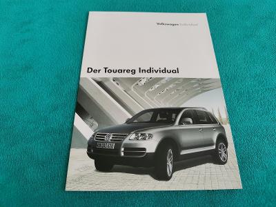 Prospekt Volkswagen Touareg Individual (3/2004), 8+2 strany, nemecky